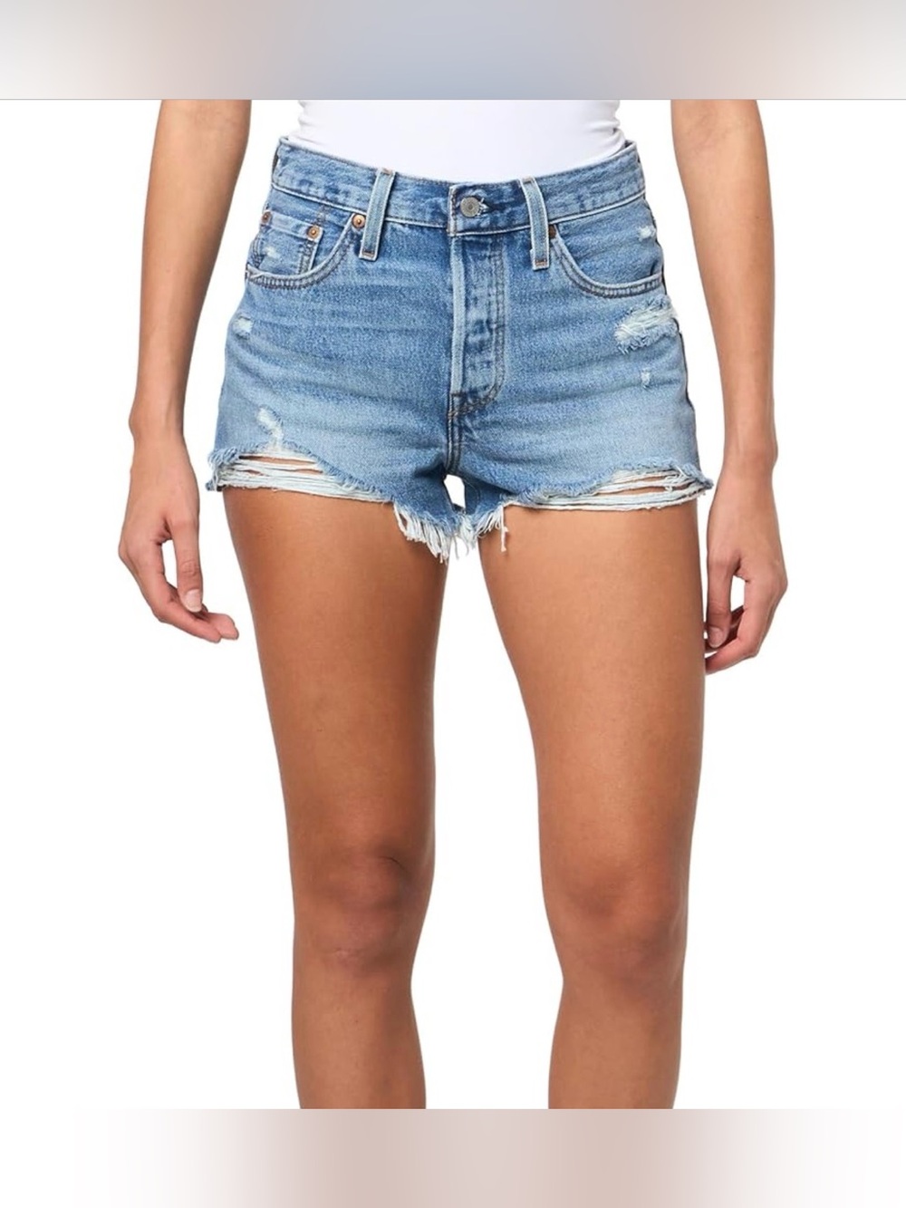 *NWT* Levi's Women's 501 Original Shorts in Blow Big Horns colorway